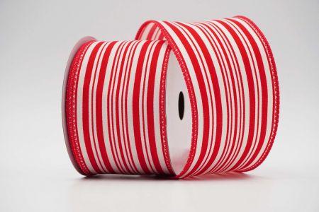 Striped Wired Ribbon_KF6783GN-2-7_Red